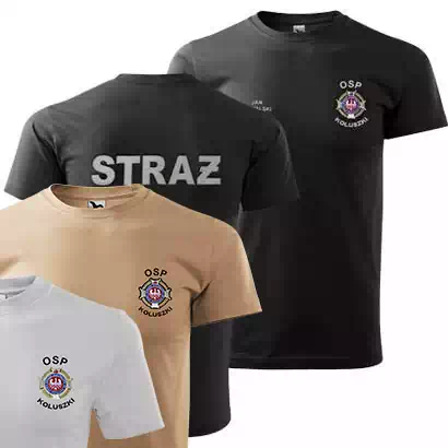 koszulki strażackie t-shirt dla Państowej straży Pożarnej i Ochotniczej Straży Pożarnej PSP OSP JRG KSRG JOT